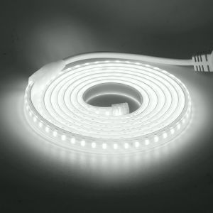 Ruban Led, Lumi&egrave;re Au Led Ip65 &Eacute;tanche 220v Bandeau Flexible Ruban Led Light Strip Pour Escalier, Chambre, Cuisine Int&eacute;rieur/Ext&eacute;rieur (Blanc, 28m)[Rub9221491] - Neuf
