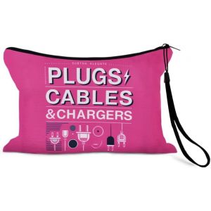SEPT-Sac de rangement de câbles de voyage pour femme et homme - Accessoires électroniques - Sacs de rangement à fermeture éclair pour chargeurs, câbles, prises, Sac chargeur 6 - Neuf