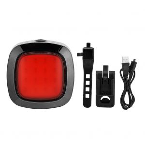 Feu Arriere De Velo Reglable Cob, Feu De Freinage, Chargement Usb, Etanche, Px6, 180¡Ã - Neuf