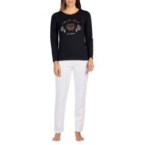 Pyjama Coton Melissa Brown Sacre Noir - Neuf