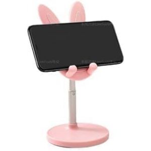 acdsgd-Support De T&eacute;l&eacute;phone Portable, Support De T&eacute;l&eacute;phone R&eacute;glable En Forme De Lapin Pour Bureau, Support De T&eacute;l&eacute;phone Portable En Forme De Lapin, Support De Tablette Pour T&eacute;l&eacute;phones Et Tablettes(Rose) - Neuf
