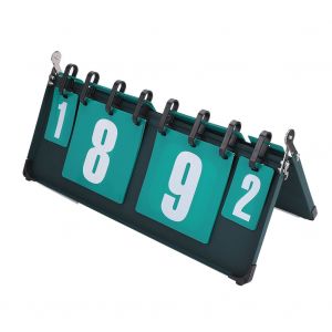Tableau De Score A 4 Chiffres Pour Les Competitions Sportives Tableau De Score Pour Les Competitions De Tennis De Table - Neuf