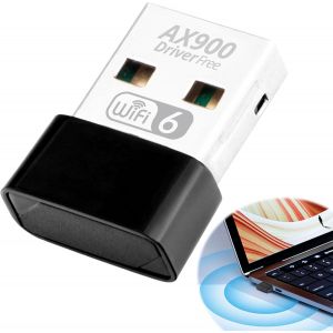 ASFASFq-Adaptateur WiFi PC, adaptateur Wi-Fi, clé WiFi, Plug and Play, convient pour PC, ordinateur de bureau, ordinateur portable, convient pour Windows 7/10/11 - Neuf