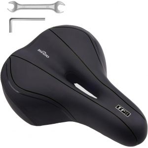 Selle Gel Confortable,Selle De Vélo Avec Fonction D'amortisseur,Accessoire Selle Confortable Pour Vtt Vélos/Electrique/Route Vélos/Ville - Neuf