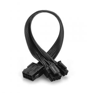 C&acirc;ble d'extension adaptateur d'alimentation 8 broches femelle vers ATX 8+4 broches m&acirc;le pour alimentation CPU - Neuf