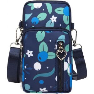 RFCBC-Petit Sac Téléphone Portable Femme,Sac de téléphone Portable,Bandoulière Portefeuille Poche,Crossbody Pochette Sacoche Running - Neuf