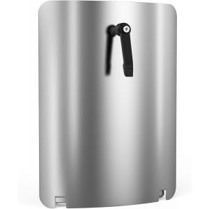 Ulteronixshop-Barbeque Porte en Acier Inoxydable pour Fumoir Weber 47 cm, Pi&egrave;ces de Rechange pour Accessoires WSM 47 cm - Neuf