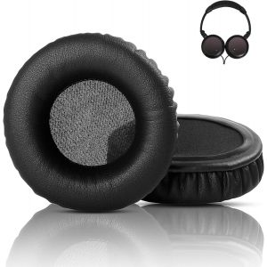 KAL-Prime Coussinets De Remplacement Compatible Avec Jvc Ha-Nc80 Ha-Nc120 Ha-S400B Ha-S400 Ha-S500 Wireless Headphones Coussinets D'Oreille (Cuir Protéiné/Mousse À Mémoire De Forme) - Neuf