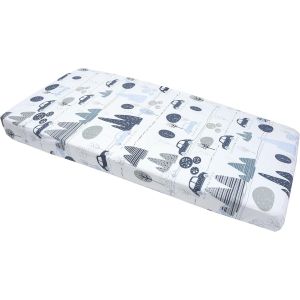 Kalanka-Drap Housse 60x120 Lit Bebe Matelas Enfant Bébé - 100% Coton Fitted Draps Lit Pour Baby Bed Cover Sheets Matela Literie Mattress Couette (Voitures Rétro) - Neuf
