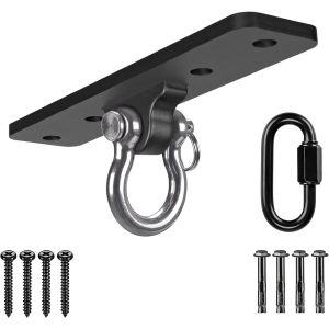 Ulteronixshop-Suspension De Plafond Hamac Balan&ccedil;oire Fixation Pour Chaise Hamac Suspendue Pour Sac Lourd Fixation Murale En Bois/B&eacute;ton - Neuf