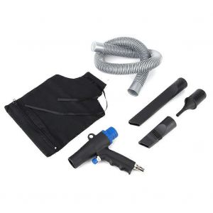 Soufflette d'aspirateur d'air 2 en 1 Nettoyeur pneumatique Kit d'aspiration 6kPa - Neuf
