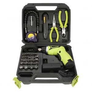 1 kit de perceuse-visseuse electrique sans fil rechargeable 7,2 V (prise UE 220 V) - Neuf
