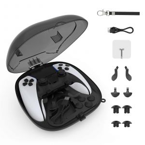 Organisateur de Manette PS5/PS5 Edge avec Elite Grip - Noir - Neuf