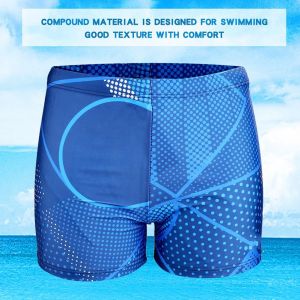 Short De Bain Tendance Pour Homme, Sechage Rapide, Vetements De Sport (Bleu-2xl) - Neuf