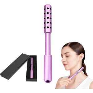 Kal-Rouleau De Beauté Massant Pour Le Visage, Lifting, Depuffing, Firming Masseur Portable Pour Sculpter, Modeler, Rajeunir Le Visage, Réduire Les Poches - Neuf