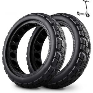 8.5 Pouce Solide Pneu Leur Pour Xiaomi Mijia M365, De Face/Arri&egrave;re Caoutchouc Pneu Roue Remplacement Pour &Eacute;lectrique Scooter 8 1/2x2 Antid&eacute;rapant - Neuf