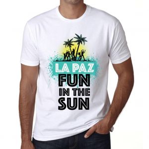 Homme Tee-Shirt S'amuser Au Soleil &Agrave; La Paz - Fun In The Sun In La Paz - T-Shirt Graphique &Eacute;co-Responsable Vintage Cadeau Nouveaut&eacute; - Neuf