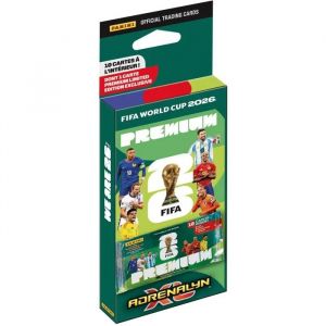 Pack Cartes &Agrave; Collectionner Panini Fifa World Cup 2026 Adrenalyn Xl Premium &Eacute;co-Blister 10 Cartes - Neuf