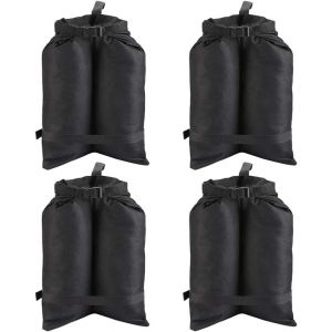 Ulteronixshop-Sacs De Sable Pieds De Tonnelle Double Couture Poids Pour Tonnelle 4pcs Sacs De Lestage De Fixation Pour Tente Parasol Pavillon Jardin V7059e - Neuf
