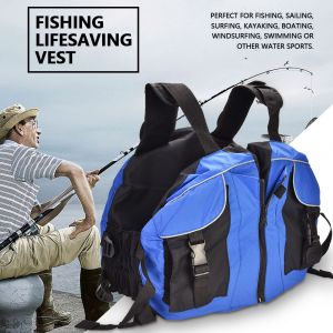 Gilet De Sauvetage Reglable, Gilet De Sauvetage, Natation, Peche, Voile, Derive (Bleu) - Neuf
