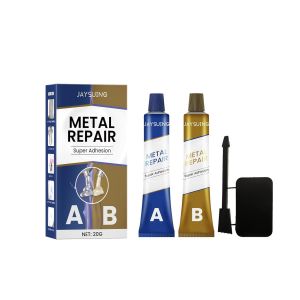 CHECARZHN--NO1-Gel De Réparation De Métal,Soudure Magique Colle, Pâte De Réparation En Métal Soudure À Froid Metal,Agent De Réparation De Métal Magique,Ab Glue,Magic Welding Glue,Colles Époxy Métal - Neuf