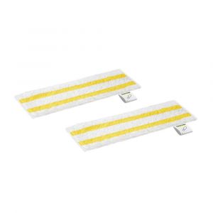 SET DE 2 SERPILL&Egrave;RES MICROFIBRE POUR BUSE SOL pour NETTOYEUR HAUTE-PRESSION KARCHER - 2.863-259.0 - Neuf