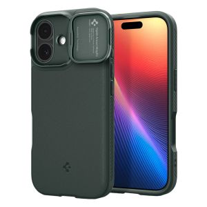 Spigen Optik Armor MagSafe iPhone 17 Abyss Green - Neuf