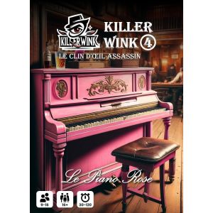 Eryi-- 4 - Le Piano Rose, Murder Party, Jeu D'ambiance Saloon-Mystère Avec Complicité, Sans Maître Du Jeu, Rejouable À L'infini, 9-16 Joueurs, Age 16+, 30-120 Minutes. - Neuf