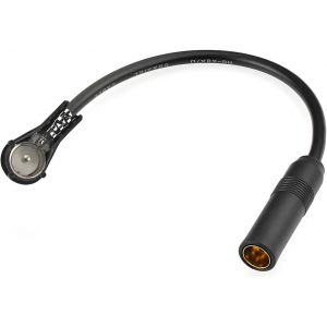Voiture Din Iso Câble Adaptateur Antenne, Fm Adaptateur Iso-Din, Véhicule Din Socket À Iso Antenne Plug Câble, Pour Autoradio Cd/Dvd Tv Tuner, Accessoires Automobiles, Universel Durable - Neuf