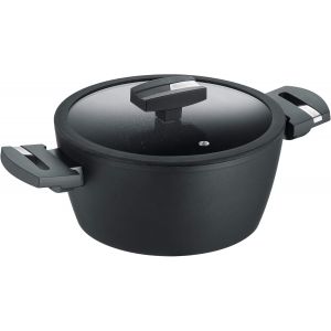 JEXNOVASHOP-21242 Balance Induction Enduro Faitout Aluminium Noir 20 cm - Neuf