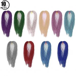 1000pcs Pet Crystal Flash Fly Tying Matériel Holographique Pêche Lure Tying Making Jig Hook Baitsfly Fishing Tying - Neuf