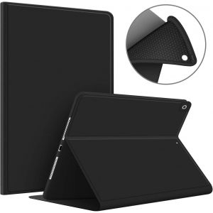 Coque Pour Ipad Mini/Mini 2/Mini 3 7.9"" &Eacute;tui Housse Cuir Pu Antichoc L&eacute;ger Flexible Smart Case (R&eacute;veil/Sommeil Automatique) Cover Arri&egrave;re Tpu Souple Pour Apple Ipad 7,9 Pouces Mini 2 3,Noir - Neuf