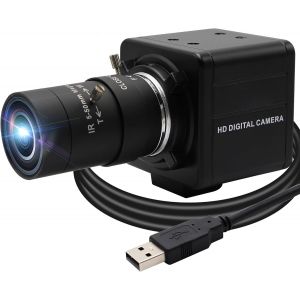 ChenQuanSarl-Webcam 4K Avec Objectif Zoom - Caméra Vidéo Ultra Hd Avec Capteur Cmos - Zoom Optique 10X - Caméra Pour Ordinateur, Webcam Usb 8 Mp 30 Fps Pour Ordinateur Portable De Bureau, Android, Ma - Neuf
