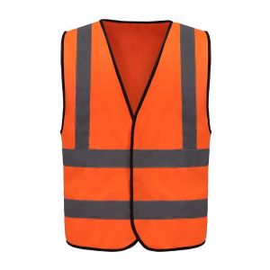 Gilet Haute Visibilit&eacute; Orange Grande Taille 6xl 7xl 8xl Gilet De Signalisation Gilet De S&eacute;curit&eacute; Homme Orange 6xl 7xl 8xl Unisexe[Z458] - Neuf