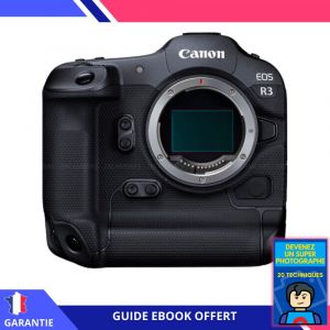 Canon EOS R3 Boîtier Nu + Ebook ""Devenez Un Super Photographe"" - Appareil Photo Canon - Neuf