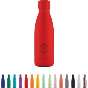 - Bouteille Acier Inoxydable - 350 Ml - Vivid Violet - 23,5 X 7 Cm - Bouteille Isotherme - Boissons Froides 36 Heures Boissons Chaudes 18 Heures - Triple-Cool Technology - Sans Bpa - Neuf