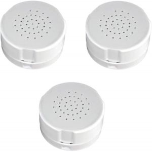 Enregistreur vocal pour ours en peluche, module d'enregistrement vocal enregistrable de 30 secondes pour animaux en peluche, oreiller en peluche-blanc (Pack de 3) - Neuf