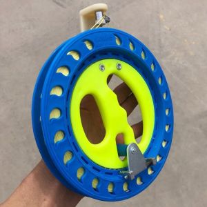 Enrouleur De Bobine De Cerf-Volant,Outil De Poignée De Vol De Roue De Feu,Ligne De Ficelle Torsadée,Poignée Bleue Ronde Extérieure Pour Les Cerfs-Volants,150-500m - Type 18cm Bluea 200m Line - Neuf