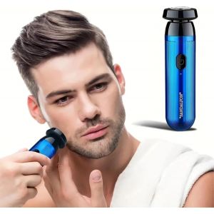 Checarzhn--No1-Sandalfon Rasoir Électrique Rechargeable Rapide Pour Vi Et Peau Sensible. Multifonctionnel, Portable Et Facile À Util R. Mini Machine De Poche Idéale Pour Les Hommes Et Les Femmes, À L - Neuf