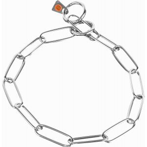 Collier De Dressage Professionnel &Agrave; Maillons Longs En Acier Inoxydable Pour Chiens De Petite, Moyenne Et Grande Taille, Fabriqu&eacute; En Allemagne (57 Cm) - Neuf