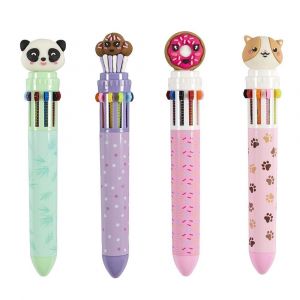 STYLO BILLE FANTAISIE KAWA&Iuml; 10 COULEURS - Neuf