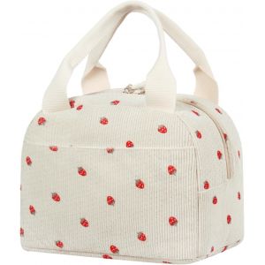 Kalanka-Sac Isotherme Repas Femme &iquest; Bo&icirc;te &Agrave; D&eacute;jeuner Avec Bandouli&egrave;re R&eacute;glable | Sac Isotherme &Eacute;tanche Et R&eacute;sistant &Agrave; L'huile Pour Le Travail, L'&eacute;cole, Les Pique-Niques Et Les. (Beige) - Neuf