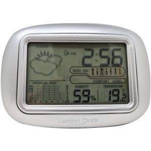 Réveil numérique avec affichage numérique ¿ Veilleuse Snooze Horloges avec température, moniteur d'humidité et affichage du calendrier, meilleure horloge de chevet pour décoration de chambre, bureau - Neuf