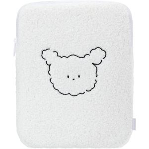 Eryi-9-11 Pouces Tablette Sac De Transport Sacoche Pour Ipad 10é Gén 10,9"", Ipad (A16) 11"", Ipad Air/Pro 11"", Ipad 9/8/7é Gén 10,2"", Ipad Air 5/4 10,9"", Galaxy Tab A9+ Plus 11""/S9 Fe, Chiot Blanc - Neuf