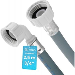 Tuyau Alimentation Eau Universel Tuyau D'arrivée D'eau Rallonge Eau 2,5 M (250 Cm)-Max 25°C-Pe 20 Bar-Ps 60 Bar-Type: F/F Pour Lave-Vaisselle Lave-Linge Machine À Laver Sèche-Linge.[K141] - Neuf