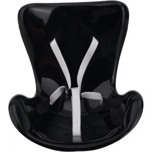 KALANKA-Siège Auto Noir pour Poupées, Chaise Sécurité en Plastique Décor Clip Grille d¿Aération Mignon Accessoire d¿Affichage Bureau pour Collectionneurs & Fans Jouets Peluche Poupées - Neuf