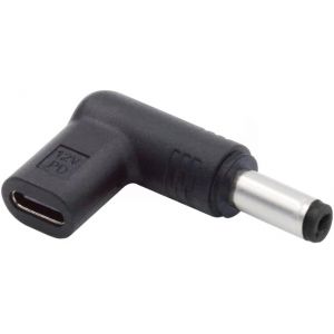 KALANKA-Adaptateur USB 3.1 type C USB-C femelle vers DC 12 V 5,5 x 2,1 mm, émulateur PD, déclencheur coudé à 90 degrés - Neuf