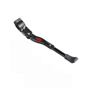 Bequille De Velo De Route Reglable, Support De Stationnement Pour Vtt, Bequille Laterale, Pieces De Support De Pied, Cadre De Bequille Laterale, Support De Jambe Lateral, Noir - Neuf