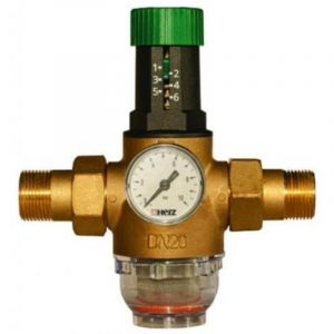 Herz R&eacute;ducteur De Pression &agrave; Membrane Vert 3/4 - Neuf