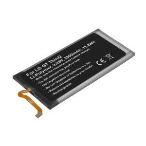Batterie de Remplacement pour LG G7 ThinQ 3,85V 2900mAh Li-Polymer Noir - Neuf